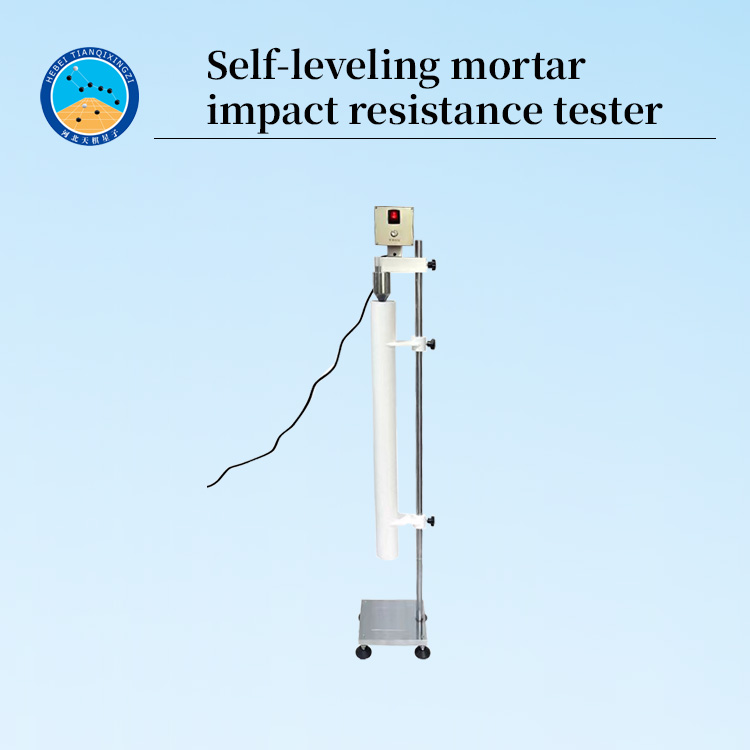 Cement Based Self Leveling Mortar Drop Hammer Impact Tester
