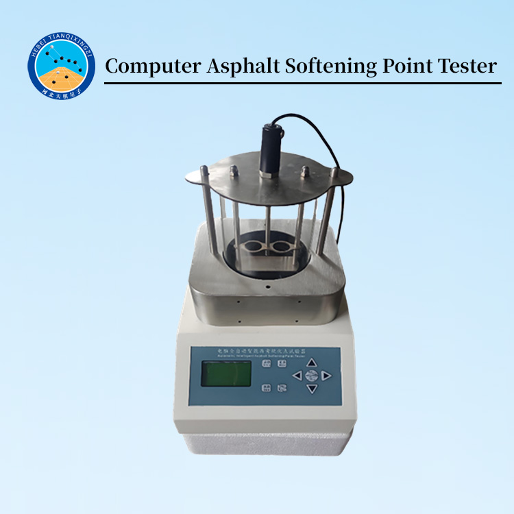 Asphalt Ring and Ball Softening Point Apparatus Testing Equipment Asphalt Softening Point Test (Ring-and-Ball Apparatus)