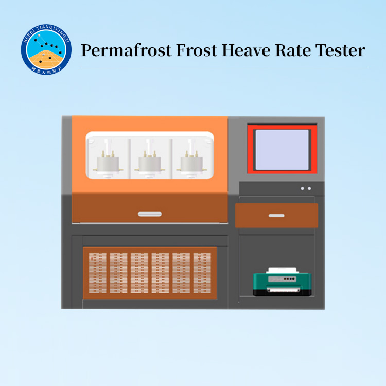 Frost Heave Test Chamber Evaluation of frost heave and moisture