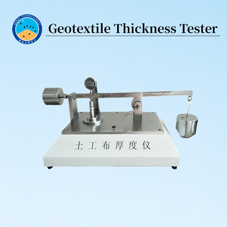 Geotextile Thickness Gauge Testing Machine