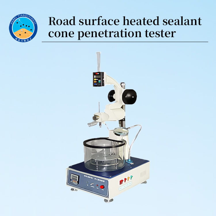 Road Surface Hot Melt Adhesive Sealant penetration tester for laboratory equipment