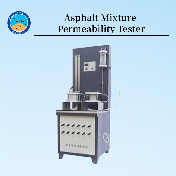 Asphalt Bitumen Mixture Permeability Tester