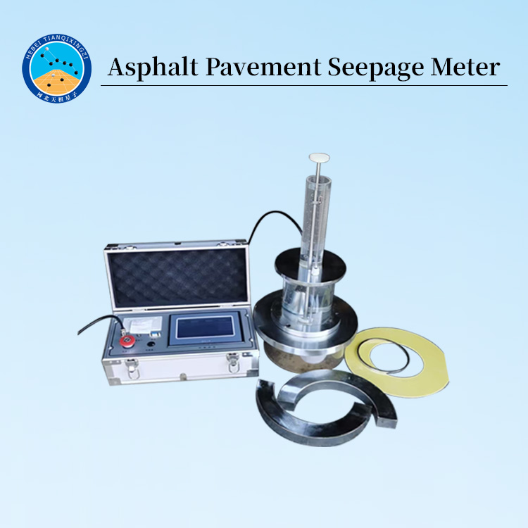 High Precision Asphalt Pavement Seepage Meter For Road Construction