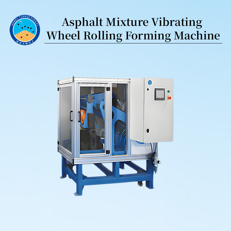 55KN Laboratory Asphalt Mixture Vibrating Wheel Compactor