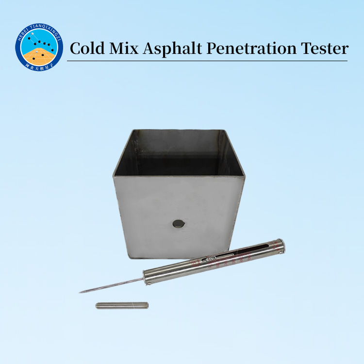 Cold Mix asphalt Penetration Tester