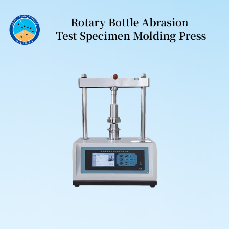 Rotating Bottle Abrasion Tester – Specimen Molding Press Machine