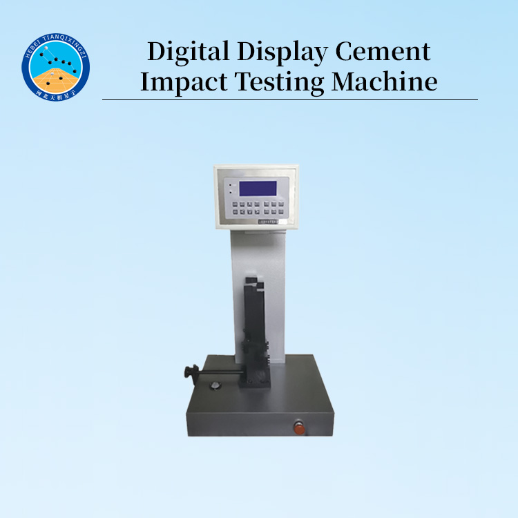 Laboratory Digital Display Cement Impact Testing Machine